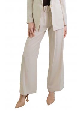 Pantaloni ampi vita alta con tasche Please